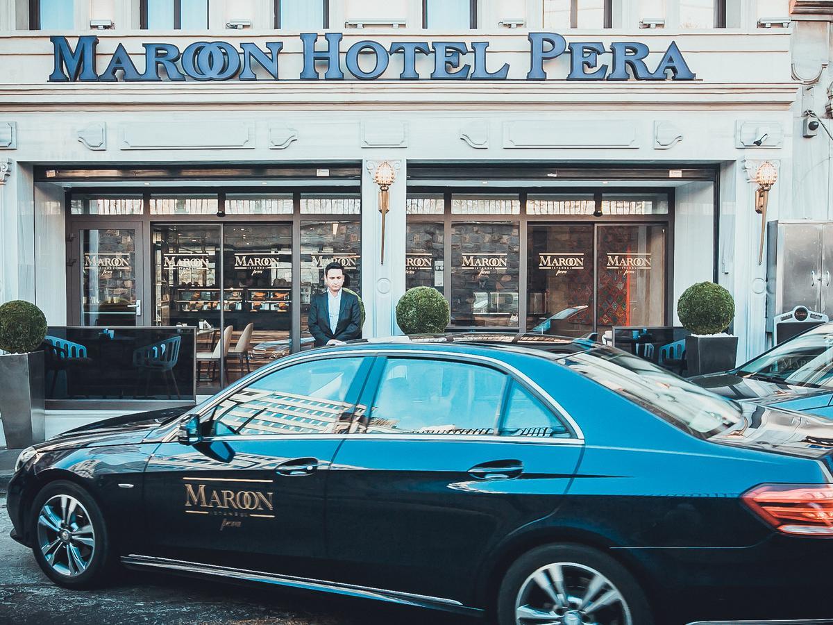 Maroon Hotel Pera Istanbul Bagian luar foto